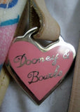 DOONEY & BOURKE Signature HEART Purse Wallet Clutch Pouch Case Wristlet MULTI