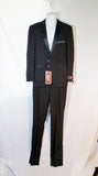 NEW HOUSE ST. BENETS Tuxedo Sport Jacket Suit 38R BLACK SLIM CUT Pant NWT Formal Wedding