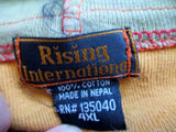 Womens RISING INTERNATIONAL PATCHWORK Hippy Hoodie SWEATSHIRT Jacket 4XL