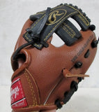 RAWLINGS PL85 8.5-Inch DEREK JETER Baseball Brown Black Leather Glove Softball