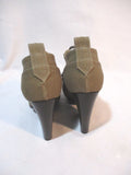 NEW DRIES VAN NOTEN Suede Mini Ankle Bootie Boot 36 KAKI Khaki NIB