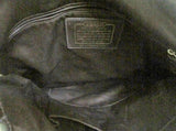 COACH 12824 SIGNATURE C STRIPE PATENT CONVERTIBLE SHOULDER BAG BROWN Leather