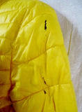 Womens PROMOD Puffer Jacket Coat Parka Snowboard Ski YELLOW M 12 Lightweight