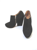 NEW DRIES VAN NOTEN Suede Mini Ankle Bootie Boot 36 BLACK NIB Leather