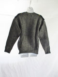 NEW CELINE CASHMERE Wool Mohair TARTAN Sweater S GREEN Womens PLAID