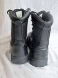 Mens TEXAS STEER Kadmus 3 Black Leather Soft Toe 8" Swat Boot Sz 10.5