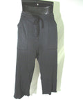 NEW NWT RAQUEL ALLEGRA Sweatpants Yoga Pants 0 BLACK Athletic Lounge