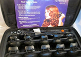 NEW TopStyler by InStyler Heated Ceramic Styling Shells Hair Curlers & Case NO BOX