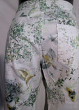 Womens TED BAKER PARIS HUMMINGBIRD BUTTERFLY BIRD Watching Floral Trouser Pants 30X29
