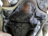 COACH 9688 SOHO Leather Hobo Handbag Satchel Purse Shoulder Bag BROWN Suede