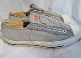 CONVERSE ALL STAR LOWRISE Sneaker Trainer CHUCKS Athletic Shoe 9.5 GRAY