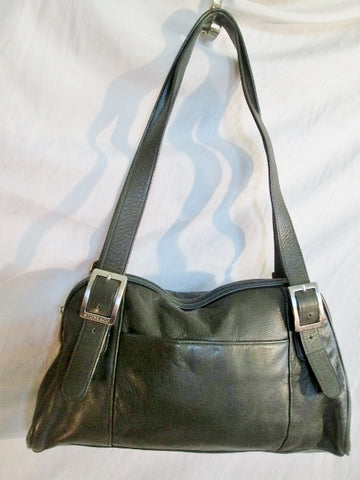 STONE & CO. leather tote shoulder bag hobo purse satchel MOSS OLIVE GREEN LODEN