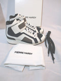 NEW PIERRE HARDY NEOPRENE NAVY WHITE Sneaker TRAINER 35 Sport Shoe