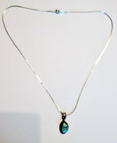Southwestern SILVER Turquoise Necklace Collar Choker Native Ethnic Cowboy Cowgirl