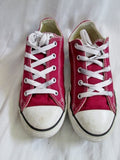 CONVERSE ALL STAR LOWRISE Sneaker Trainer RED 3 CHUCKS Athletic Sports Shoe Kids