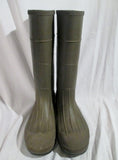 Mens NORTHERNER MADE IN USA Wellies Rain Boots Rainboots Foul Weather 8 GREEN OLIVE
