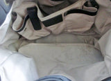 COLE HAAN KAYLANYLON SU06 leather handbag shoulder bag Satchel Tote Hobo BLACK