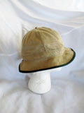Vintage L.L. BEAN USA Fishing Beanie Hat Cap M BROWN GREEN Touring