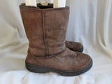 Womens UGG AUSTRALIA 5275 ULTIMATE Short Suede Winter BOOT 9 BROWN CHOCOLATE