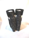 NEW PIERRE HARDY PLATFORM WEDGE Pump Shoe Sandal 37 LEOPARD BLACK