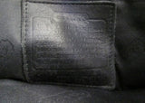 Vintage COACH 7303 Leather Tote Shoulder Bag Briefcase Attache Carryall BLACK Laptop