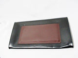 NWT NEW GOTTA HAVE FAITH Jil Sander Maia Leather Clutch Purse Bag Appliquéd