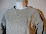 NEW NWT SAINT LAURENT PARIS Sweatshirt Top  36 / 4 XS GRAY Womens Defect