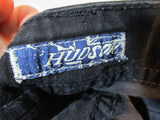 HUDSON Denim JEANS PANTS Trousers BLACK 26 Mid-Rise Dungarees Womens