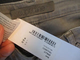 NEW SUPERFINE CHILLY TROUSERS Skinny Jean Pant 29 GREY GRAY NWT