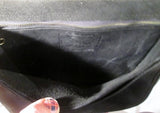 Vintage COACH 3625 Leather Saddle Crossbody Shoulder Flap Hobo Bag BLACK Purse