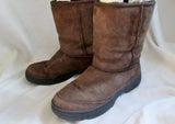 Womens UGG AUSTRALIA 5275 ULTIMATE Short Suede Winter BOOT 9 BROWN CHOCOLATE
