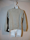 NEW NWT SAINT LAURENT PARIS Sweatshirt Top  36 / 4 XS GRAY Womens Defect