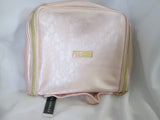 NEW NWT LAURA ASHLEY jewelry cosmetics hanging organizer travel bag PINK LACE