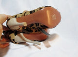 NEW ALAIA PARIS LEOPARD IMPRIME High Heel Bootie Shoe 36.5 6 NWT Womens