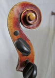 Vtg JOHN JUZEK Prague 3/4 STUDENT VIOLIN String Musical Instrument Wood BUNDLE