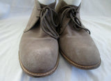 Mens GUESS EDMOND Suede Chukka Desert Boots Shoes Loafers GRAY BEIGE 11