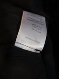 Womens EQUIPMENT FEMME 100% Silk Pants Trousers XS/TP BLACK Belt
