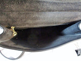 Vintage COACH 9927 WILLIS Leather Turnlock Flap Crossbody Shoulder Bag BLACK Briefcase