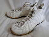 Mens Nike FOAMPOSITE ONE WHITE OUT 314996-100 Hi-Top Basketball Sneaker 10