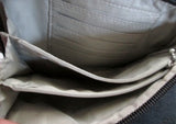 BAGGALLINI shoulder travel bag man purse crossbody wallet BLACK WHITE organizer