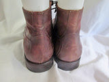 Mens TREMP ITALY 3184 Leather Ankle Boots Shoes Hipster BROWN 44 / 11