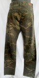 NEW MENS GROWN & SEWN USA 30 X 34 INDEPENDENT SLIM PANT CAMO Jeans