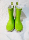 Kids Toddler Girls TRETORN Lined Rain Boots Wellies 2 / 33 CHARTREUSE YELLOW
