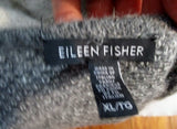 EILEEN FISHER Mohair Alpaca Cardigan Maxi Sweater Jacket GRAY XL Dress