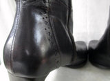 Womens SUDINI NORDSTROM Knee High LEATHER RIDING Moto BOOT 9 BROWN Shoe