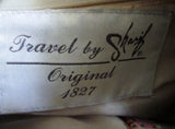 TRAVEL BY SHARIF Original Crossbody Satchel ATLAS MAP GLOBE Bag Hipster BROWN GREEN
