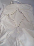 CELINE Zip Folding Garment Bag Cloth TRAVEL ORGANIZER CREME WHITE 46 x 24"