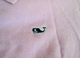 NEW NWT YOUTH Kids VINEYARD VINES POLO Shirt Pink S 8-10 Whale Preppy