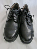 NEW Mens PURITAN Leather OXFORD Loafer Dress Shoes 11 BLACK Cap Toe