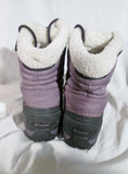 Womens COLUMBIA CASCADIAN TRINITY Lined Snow Rain BOOT Shoe PURPLE 8 Winter